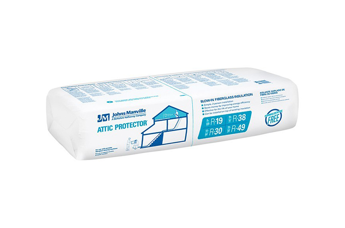 Attic Protector® blow-in fiberglass